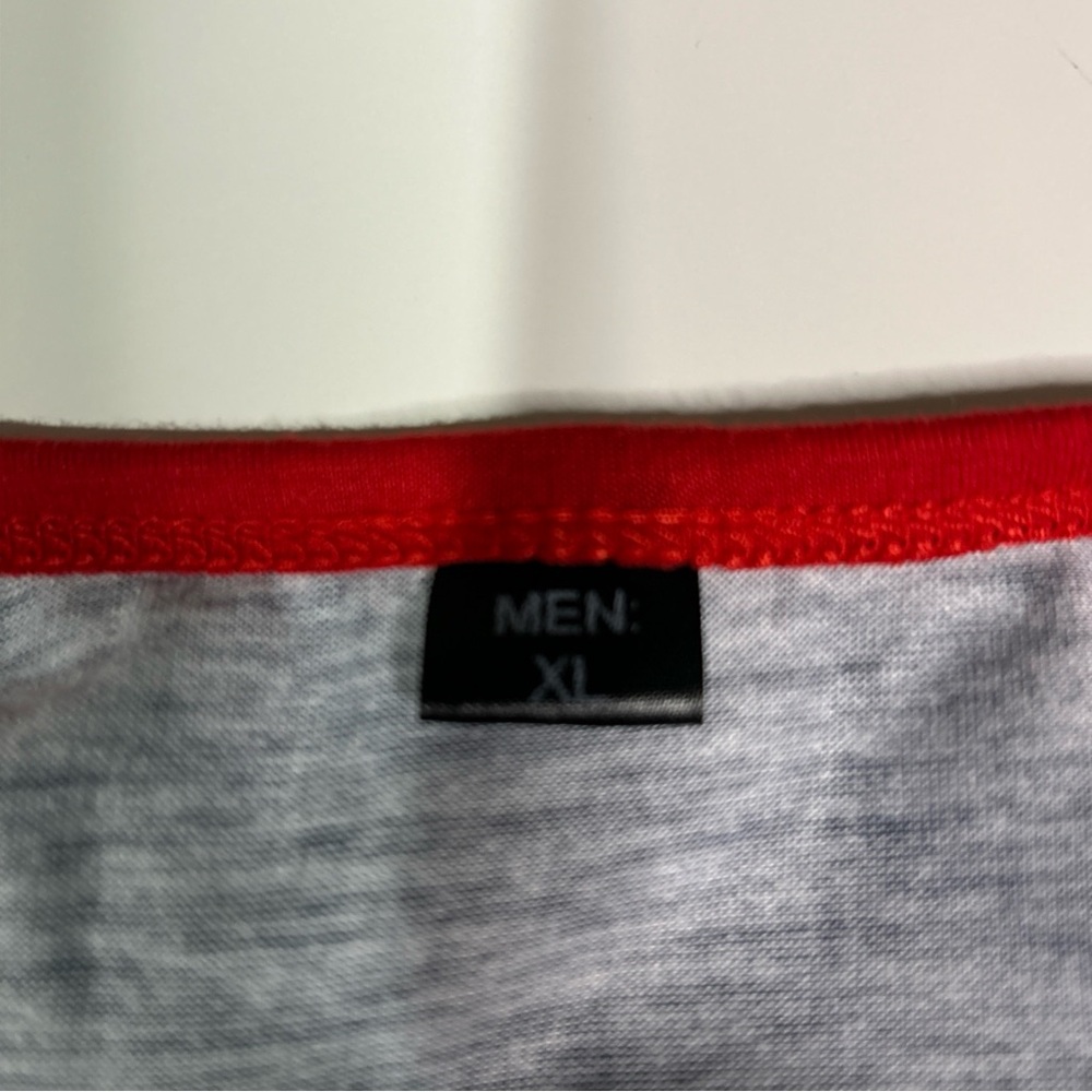 Holiday Pajamas Men’s XL Buffalo Red Black Check Pant Merry Christmas Text Shirt - Picture 10 of 11